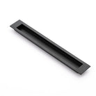 Slate Flush Pull in Matt Black
