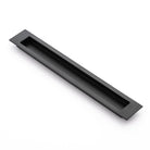 Slate Flush Pull in Matt Black