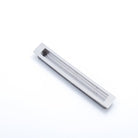 Slate Flush Pull in Satin Stainless