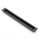 Slate Flush Pull in Matt Black
