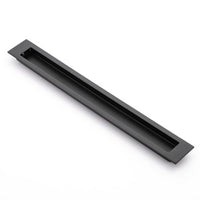 Slate Flush Pull in Matt Black