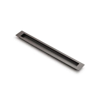 MINIMAL Slate 300mm Flush Pull - Gunmetal in Gun Metal