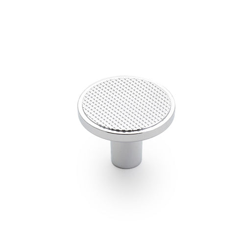 STATEMENT Monaco 30mm Round Knob - Polished Chrome in Polished Chrome