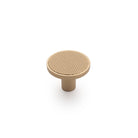 STATEMENT Monaco 30mm Round Knob - Matt Gold in Matt Gold