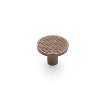 STATEMENT Monaco 30mm Round Knob - Matt Rose Gold in Matt Rose Gold