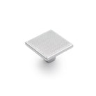 STATEMENT Monaco 35mm Square Knob - Polished Chrome in Polished Chrome