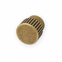 Sorano 25mm Round Knob in Antique Brass