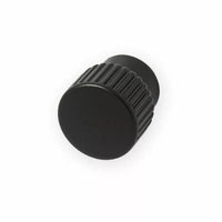Sorano 25mm Round Knob in Matt Black