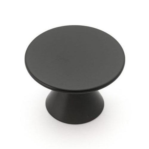 Castella Disc Coat Hook in Matt Black