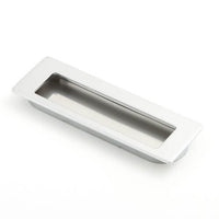 MINIMAL Flush 145mm Flush Pull - Satin Chrome in Satin Chrome