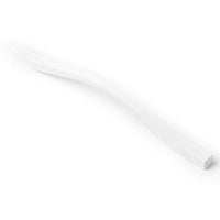 Castella Dune Cabinet Pull Handle in Matt White