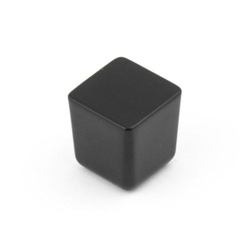 Castella Urbane Square Cabinet Knob in Matt Black