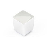 Castella Dune Square Cabinet Knob in Polished Chrome