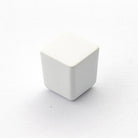 Castella Dune Square Cabinet Knob in Matt White
