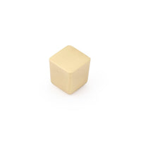Castella Dune Square Cabinet Knob in Brushed Gold