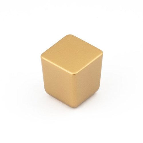 Castella Urbane Square Cabinet Knob in Satin Gold