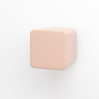 Dune 25mm Square Knob in Dusty Rose