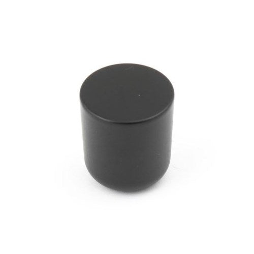 Castella Dune Round Cabinet Knob in Matt Black