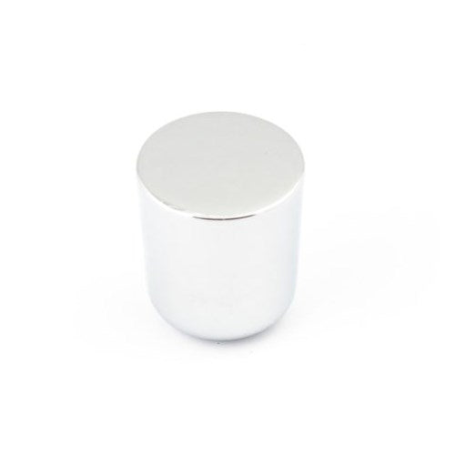 Castella Dune Round Cabinet Knob in Polished Chrome