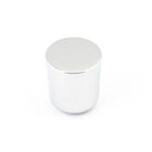 Castella Dune Round Cabinet Knob in Polished Chrome