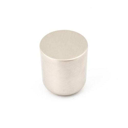 Castella Dune Round Cabinet Knob in Brushed Nickel