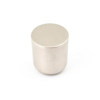 Castella Dune Round Cabinet Knob in Brushed Nickel