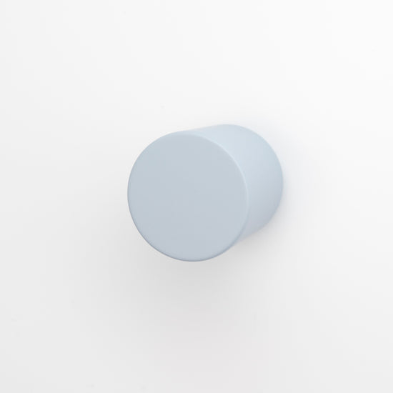 Dune 25mm Round Knob in Dusty Blue