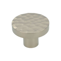 Tarn 38mm Hammered Knob - Polished Nickel in Polished Nickel