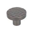Tarn 38mm Hammered Knob - Gunmetal in Gun Metal