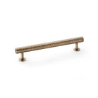 STUDIO Bexhill 160mm Hammered Handle - Aged Brass in Aged Brass