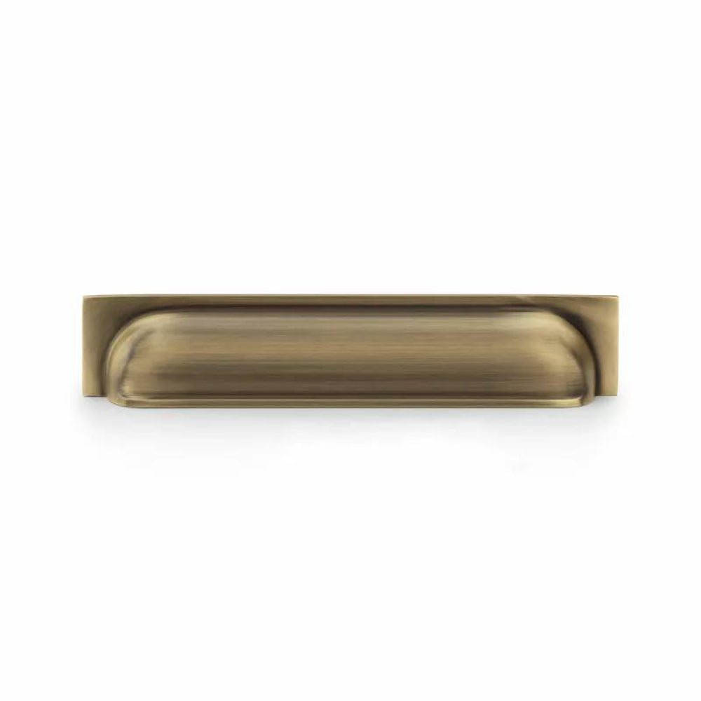 Hastings 203mm Cup Pull in Aged Brass