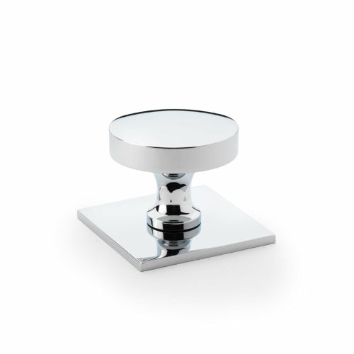 STUDIO Hastings 38mm Knob on Backplate - Satin Nickel in Satin Nickel