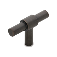 Coast 50mm T-Bar Handle 316SS - Matt Black in Matt Black