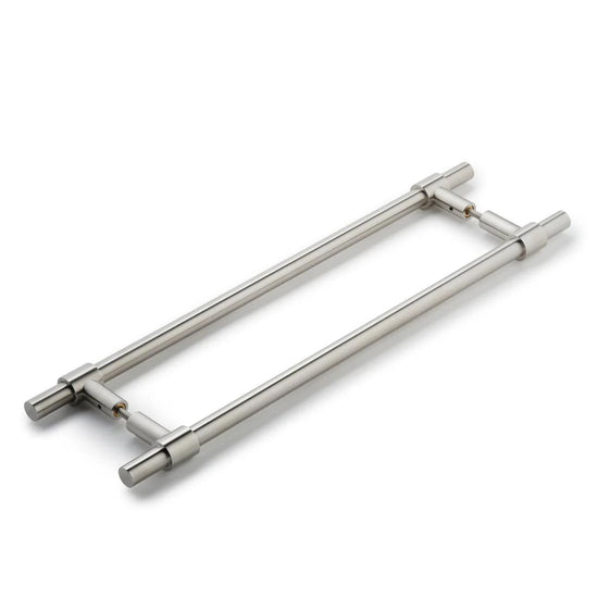 Coast 400mm Entrance Handle 316SS - Back-to-Back - Satin Stainless Steel in Satin Stainless