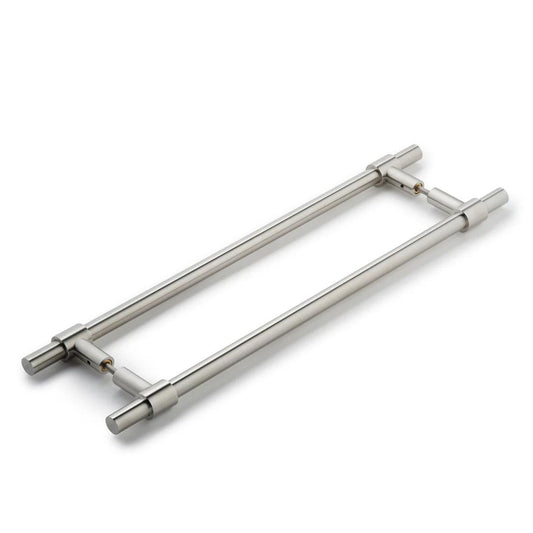 Coast 400mm Entrance Handle 316SS - Back-to-Back - Satin Stainless Steel in Satin Stainless