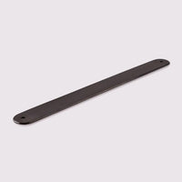 Curved Appliance Pull Backplate - 384mm Antique Bronze in Antique Bronze