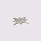 Star Backplate - Satin Nickel in Satin Nickel
