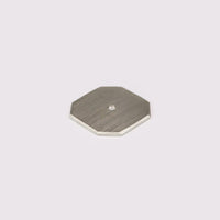 Audrey Backplate - Satin Nickel in Satin Nickel