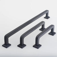 Bronte Handle - Blackest Black - 128mm in Blackest Black