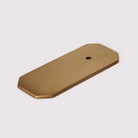 Fosse Backplate - Acid Washed Brass in Acid Washed Brass
