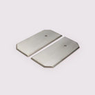 Fred & Ginger Backplate - Satin Nickel in Satin Nickel