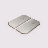 Fred & Ginger Backplate - Satin Nickel in Satin Nickel