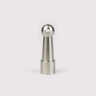Gallery Rail Middle Post - Satin Nickel in Satin Nickel