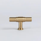 Georgia T-Bar - Burnished Brass in Burnished Brass
