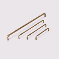 HH x Ren 128mm Handle - Acid Washed Brass in Acid Wash Brass