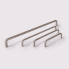 HH x Ren 128mm Handle - Satin Nickel in Satin Nickel