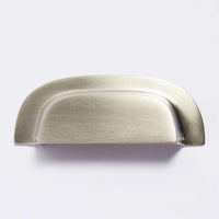 Highland Cup Pull - Satin Nickel in Satin Nickel