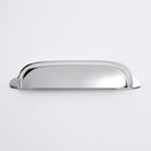 Halifax Hooded Cup Pull - Polished Chrome in Polished Chrome