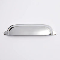 Halifax Hooded Cup Pull - Polished Chrome in Polished Chrome