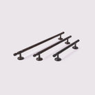 Kew Handle - 128mm - Antique Bronze in Antique Bronze